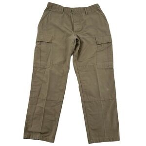 Propper Men M Public Safety Cargo Pants  Short Khaki Tan Ripstop Tactical Work